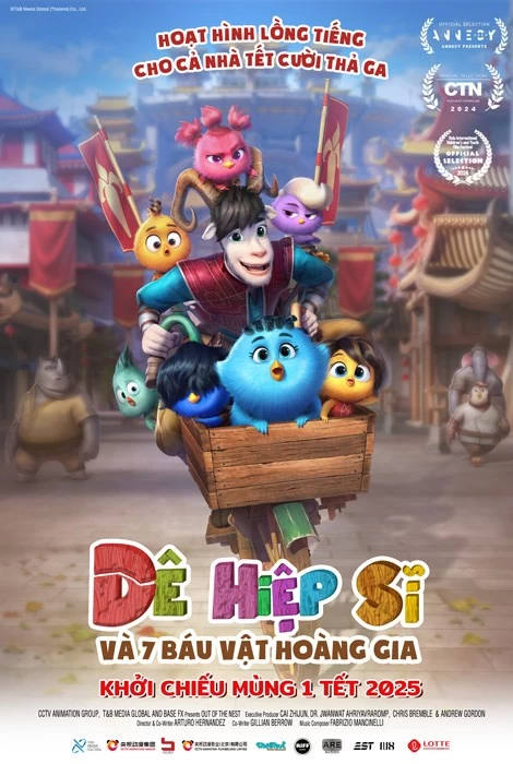 Dê Hiệp Sĩ Và 7 Báu Vật Hoàng Gia | Out Of The Nest (2025)