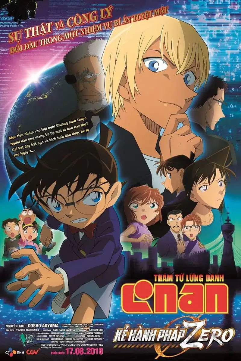 Thám Tử Lừng Danh Conan 22: Kẻ Hành Pháp Zero | Case Closed: Zero the Enforcer (2018)